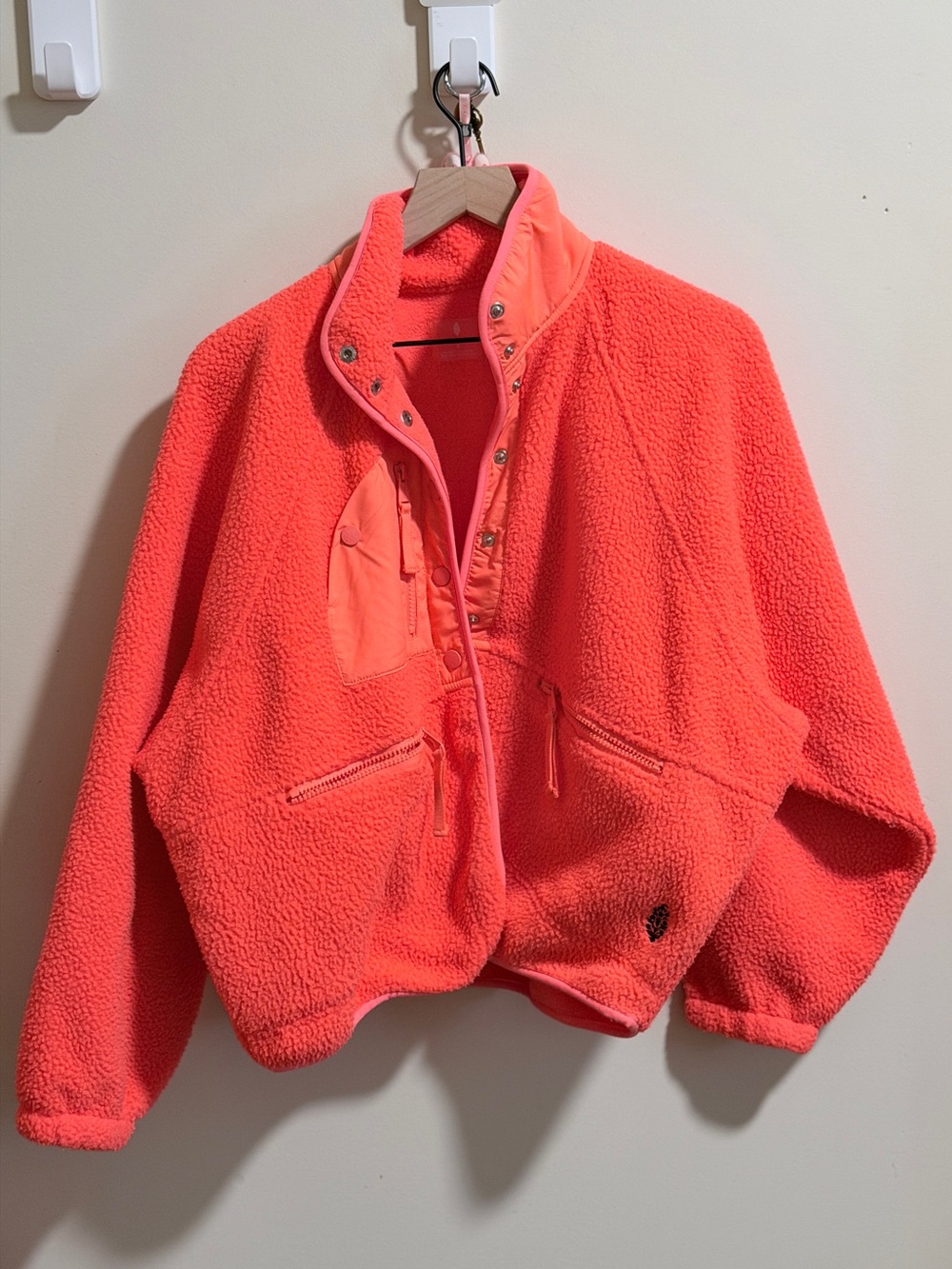 FP Movement by Free People Coral Teddy Fleece Jacket